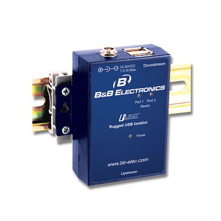 Advantech Usb To Usb 1 Port Isolator - 4Kv, Rugged BB-UHR401
